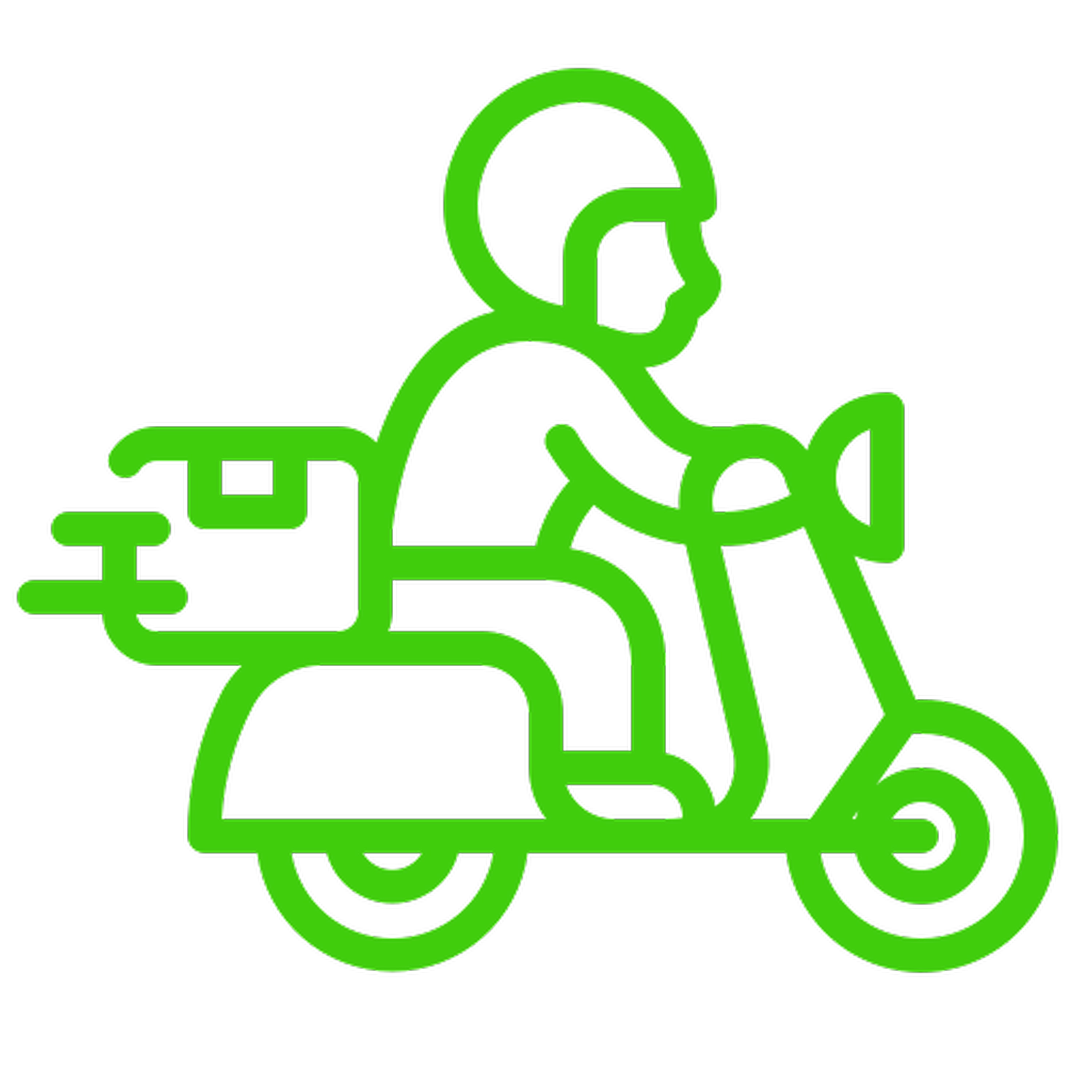 B-MS Bergmann Mobility Solutions - KFZ Vermietung - Motorrad-Symbol
